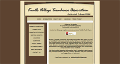 Desktop Screenshot of knollsvillage.com